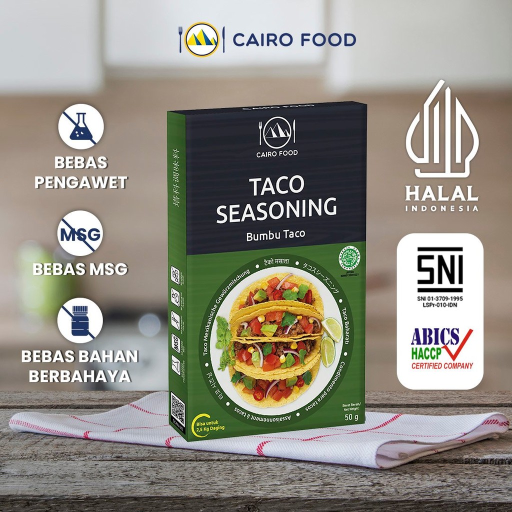 

Bumbu Taco Non MSG - Cairo Food