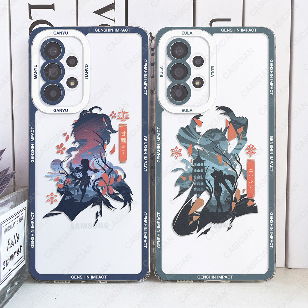 Kartun Dampak Genshin Case Hp Redmi Note 14 4G 14C Note 14 Pro Plus Note 14 5G 9T 13C 9C Note 11S 9 