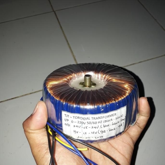 trafo toroid 5A ct18v 24v