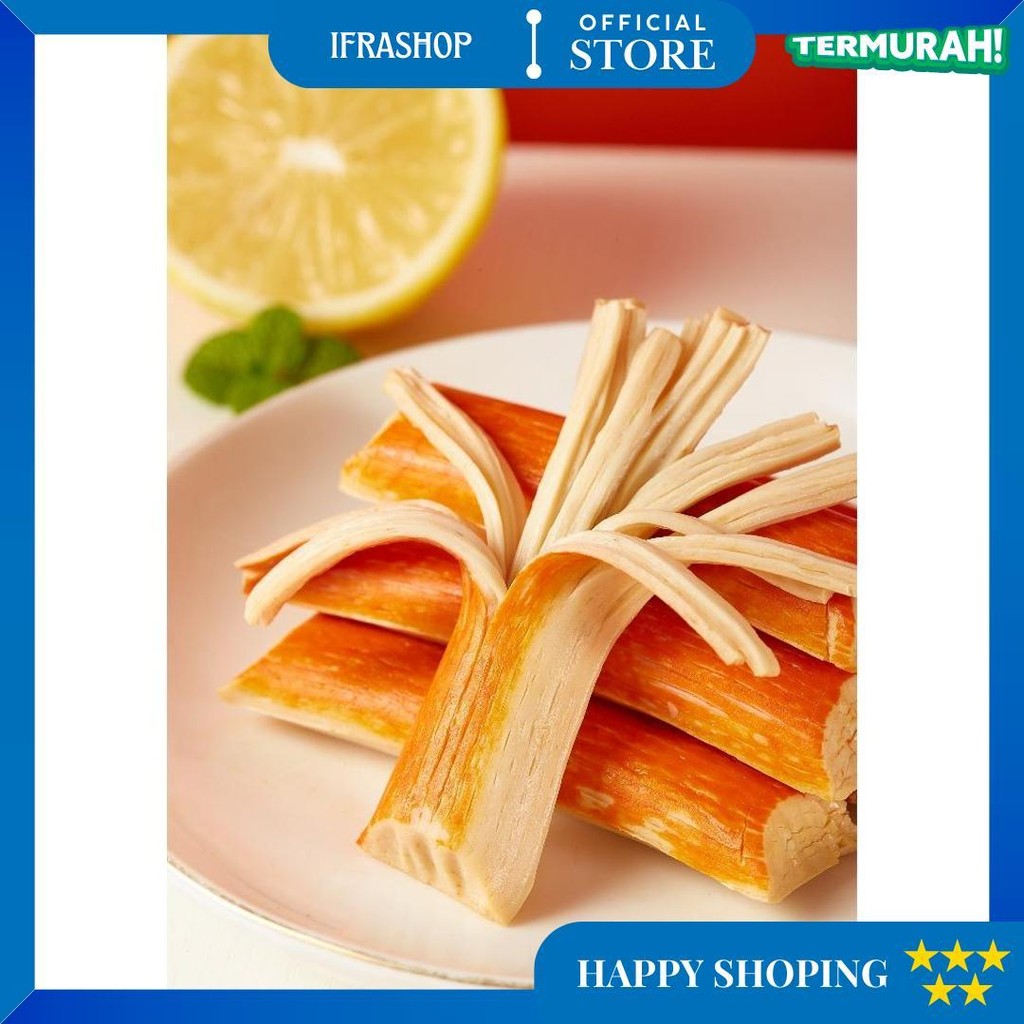 

[Halal] [ Luvish ] Paket Kombo Crab Stick I Crab Bbq I Crab Spicy I Crab Flavor Lebaran Best Seller Enak Cemilan D Gratis Ongkir