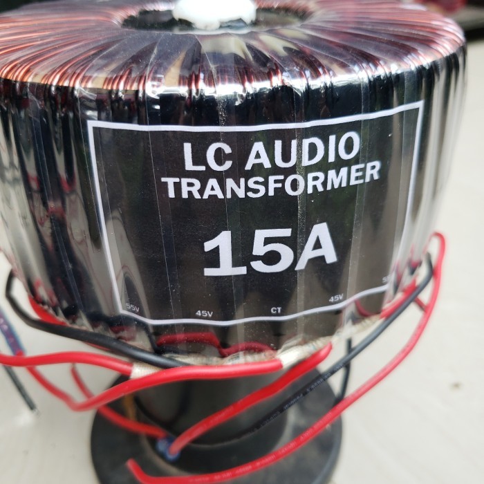 Trafo toroid 15A ct 65 Tembaga murni di jamin