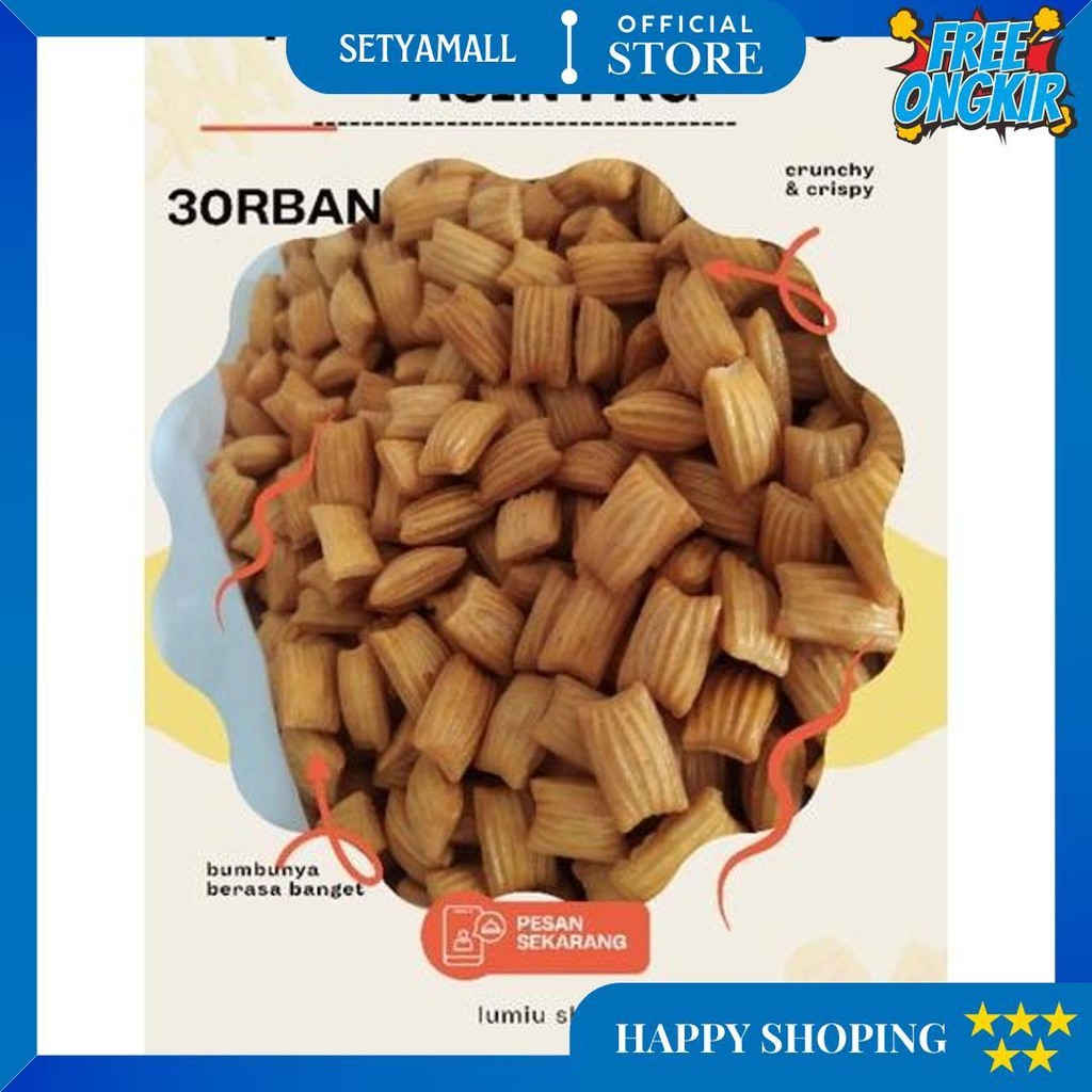 

Pang Pang Asin Gurih 1Kg / Snack Jadoel / Snack Kiloan/ Cemilan Gurih D Sale