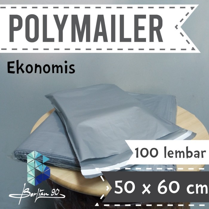 

Plastik Polymailer Ekonomis Abu 50X60 Cm Plastik Packing Online Murah