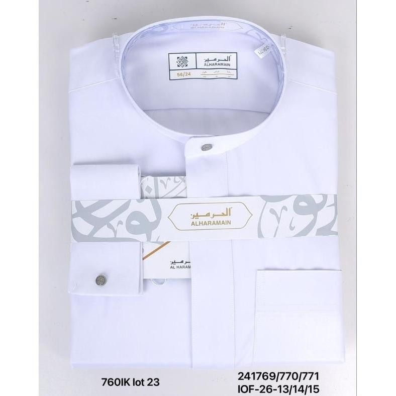 GENIE- GAS / JUBAH AL HARAMAIN PREUM MANSET RESLETING IMPORT BAHAN SE WOLL