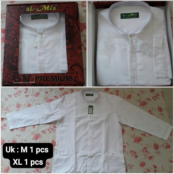Baju Koko Al-Mia Premium