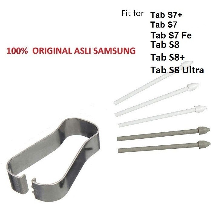 

TERLARIS! Refill Nib Tip Ujung Mata S Pen Galaxy Tab S8 Ultra S8+ Plus Original