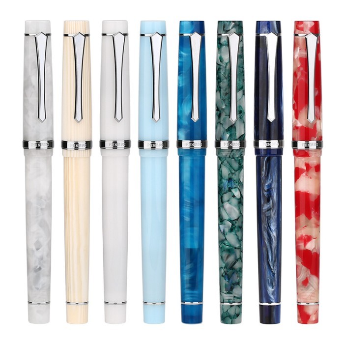 

HOT SALE! AN Penbbs 352 Acrylic Resin Fountain Pen Extra Fine Nib EF