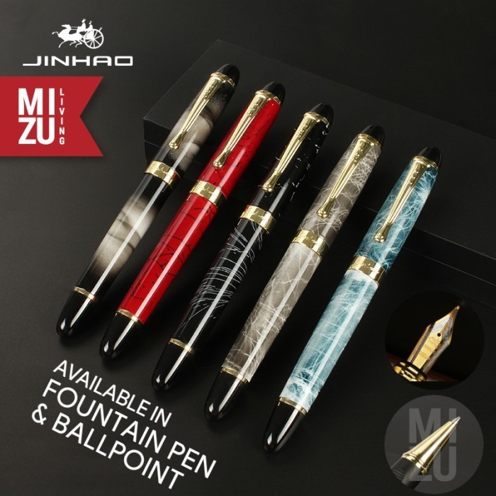 

JINHAO X450 LIMITED EDITION COLOURS Fountain Pen 18K Gold-Plated Nib