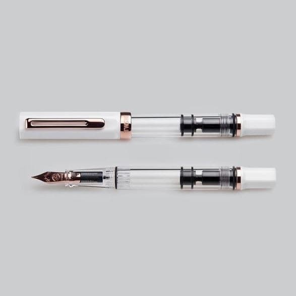 

PROMO! TWSBI Eco White Rose Gold series (Limited Edition) Fine Nib Fountain Pen