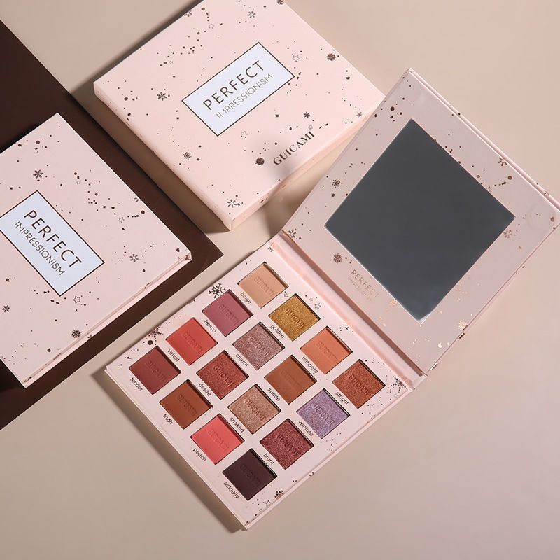Guicami16New Color Pearlescent Matte Beginner Girl Eyeshadow