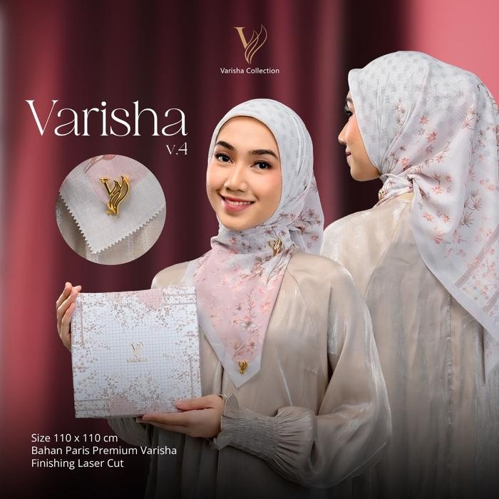 Varisha Box Official Original - Hijab Segi Empat [Grosir/Eceran] Hijab Motif