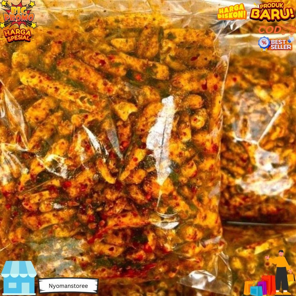 

Basreng Stik 1Kg Viral Pedas Daun Jeruk Bumbu Melimpah D Promo Puncak