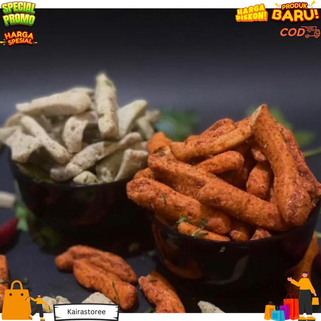 

Basreng Stik 1Kg Viral Pedas Daun Jeruk Bumbu Melimpah D Gratis Ongkir
