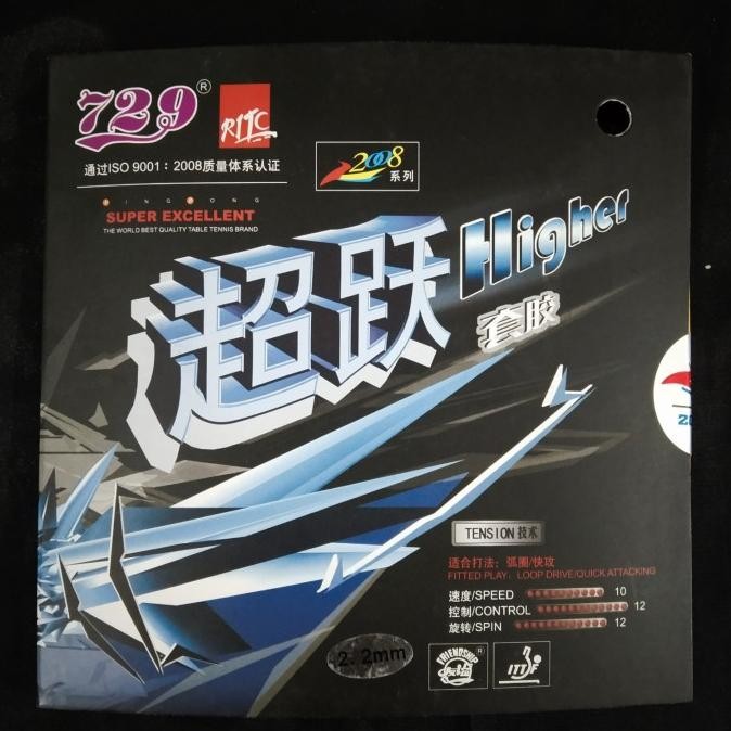 NEW RITC 729 Higher Tension 1 Transcend Sponge