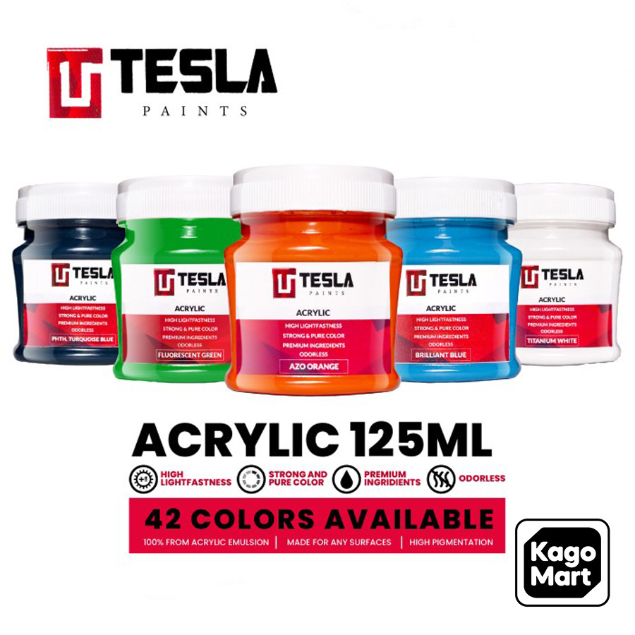 

Tesla Acrylic Color Paint Cat Akrilik