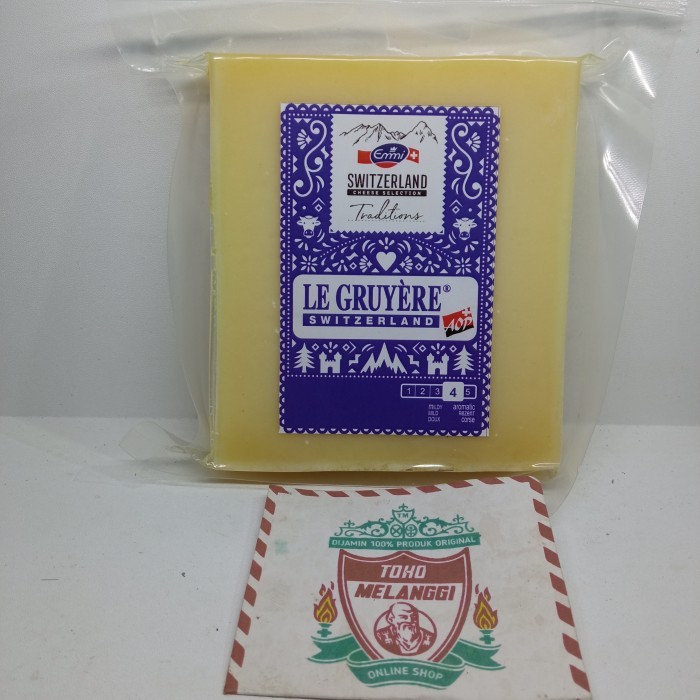 

Emmi Gruyere Switzerland Cheese 200 gr Keju Swiss Gruyer Gruyerre