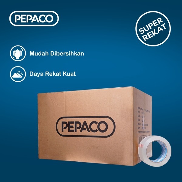 

PEPACO OPP TAPE, LAKBAN BENING, 2 INCH X 100 YARD, 1 BOX, 72 ROLL