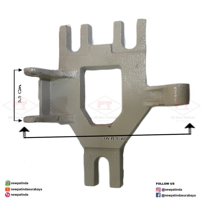 

Termantab] Dudukan Kaki Dinamo Motor Bracket Mesin Jahit Industri