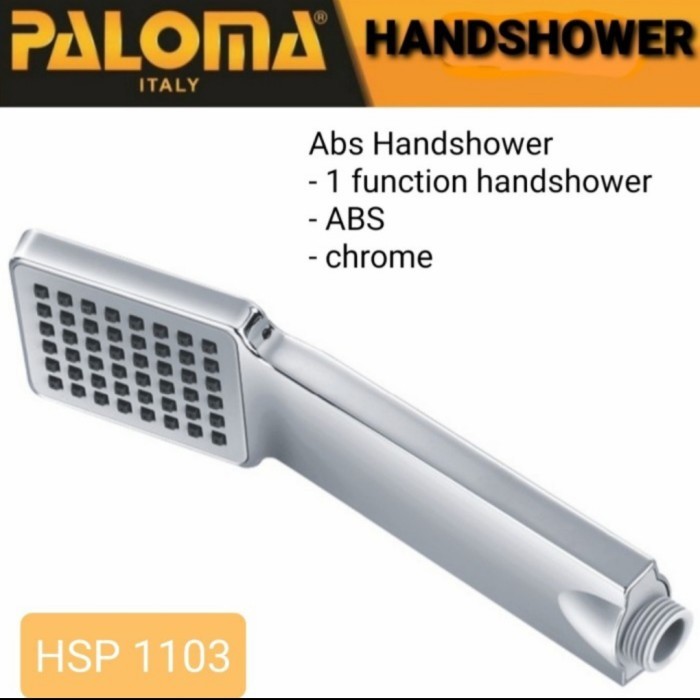 Paling Berkualitas Paloma Hsp 1103 Kepala Shower Mandi Hamd Shower Paloma Abs