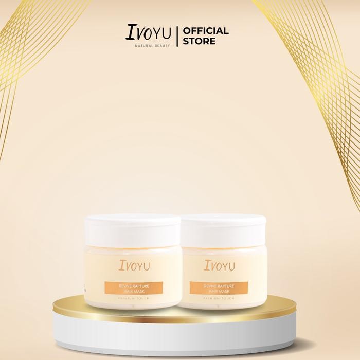 Ivoyu - Revive Rapture Hair Mask 150ml - Isi 2 Botol