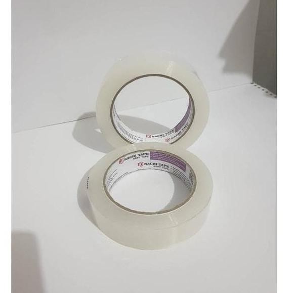 

Buruan serbu] Isolasi Selotip Nachi Bening Transparan 24 mm 1 inch x 72 Yard