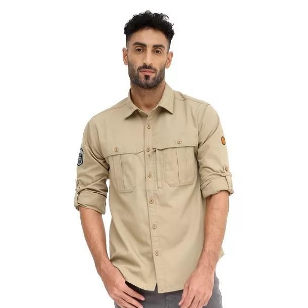 KEMEJA EIGER AMBITION TROPIC BLACK BORNEO F1 KHAKI ORIGINAL Terlaris