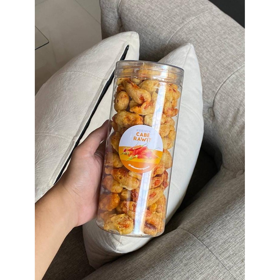 

Keripik Cabe Rawit Crispy Pedas Jumbo 1300Ml Keripik Sayur Buah Premium