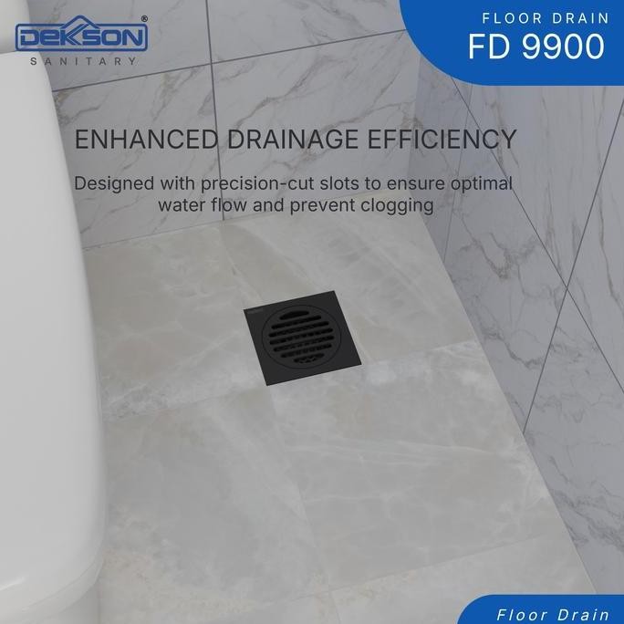DEKKSON LUBANG SARINGAN AIR LANTAI KAMAR MANDI FLOOR DRAIN  FD 9808