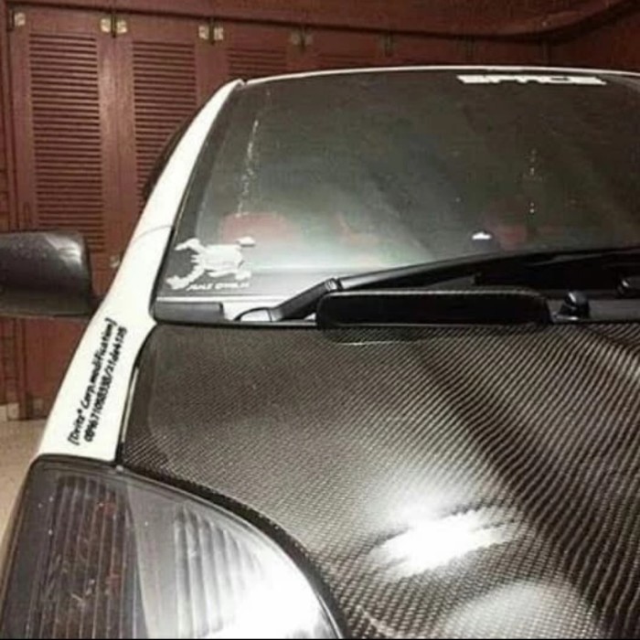 air scoop yaris old carbon fiber air scoop toyota yaris bakpao carbon