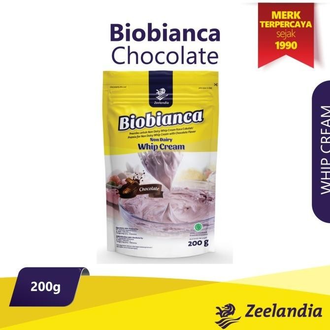 

Termantab] Biobianca Coklat Whipped Cream Bubuk 200gr