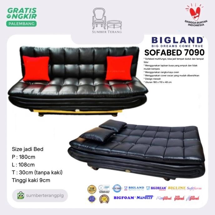 Sofa Bed Minimalis Sofabed Bigland Kursi Lipat Santai Kursi Tamu Relax