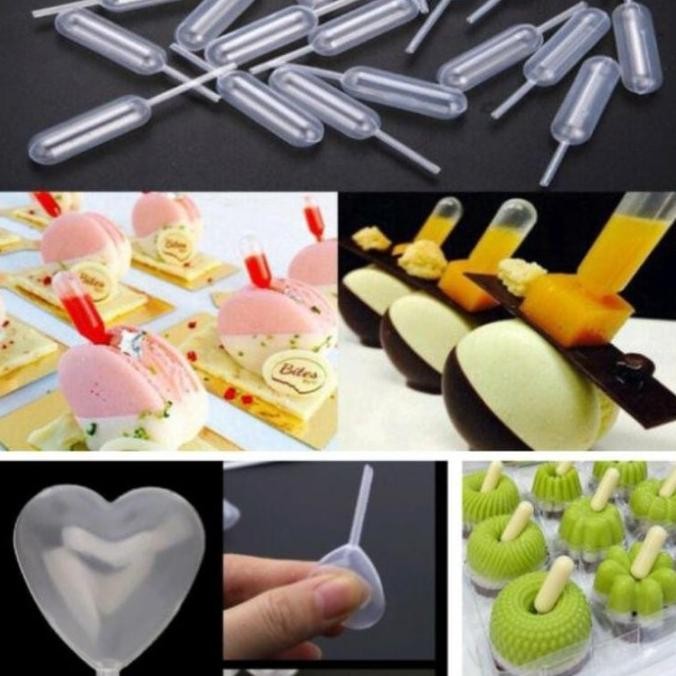 

~@~@~@~@] Pipet Vla Puding Isi 50pcs