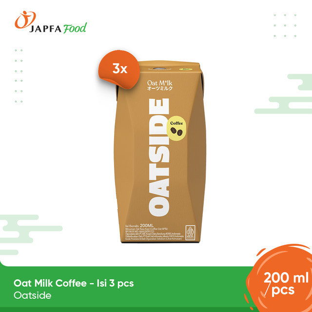 

Oatside Oat Milk Coffee Mini Straw 200ml - Isi 3 pcs