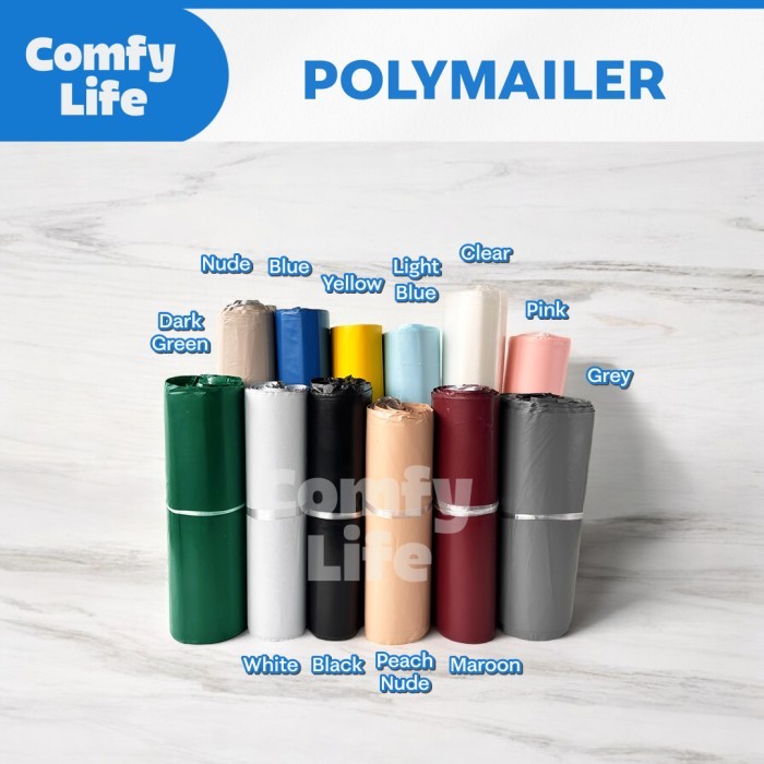 

28 X 40Cm Polymailer Polybag Kantong Amplop Plastik Packing (Isi 100) Terlaris