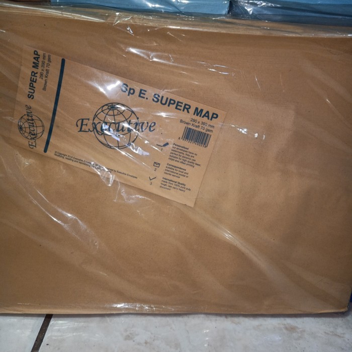 

Amplop Coklat Super Map Executive (1 Pak) 70Gram Original