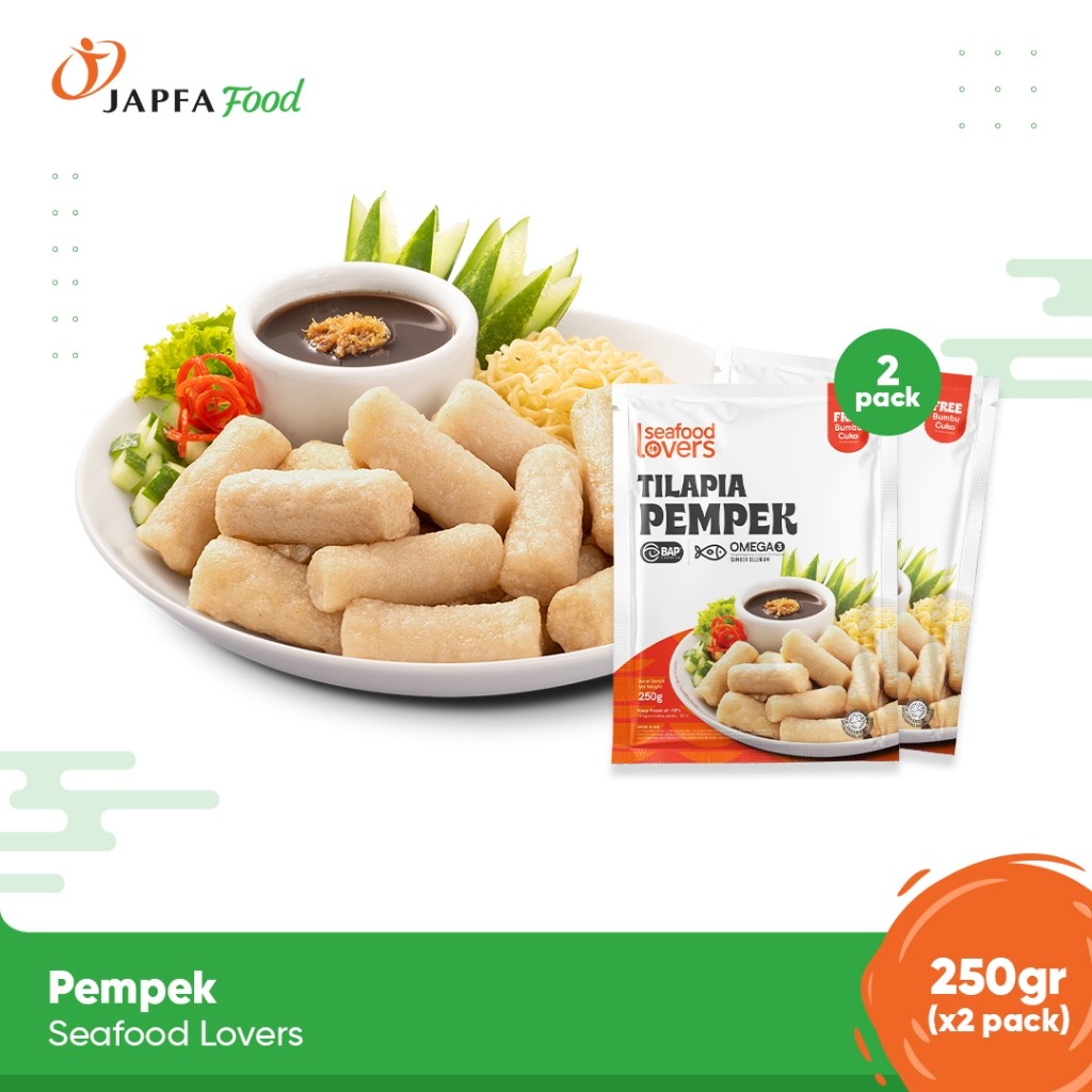 

Seafood Lovers Pempek Ikan 250gr - Isi 2 pack