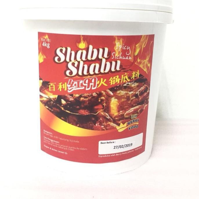 

Bumbu Huoguo / Shabu-shabu Instan / Kuah Mala Sichuan Hotpot 4kg