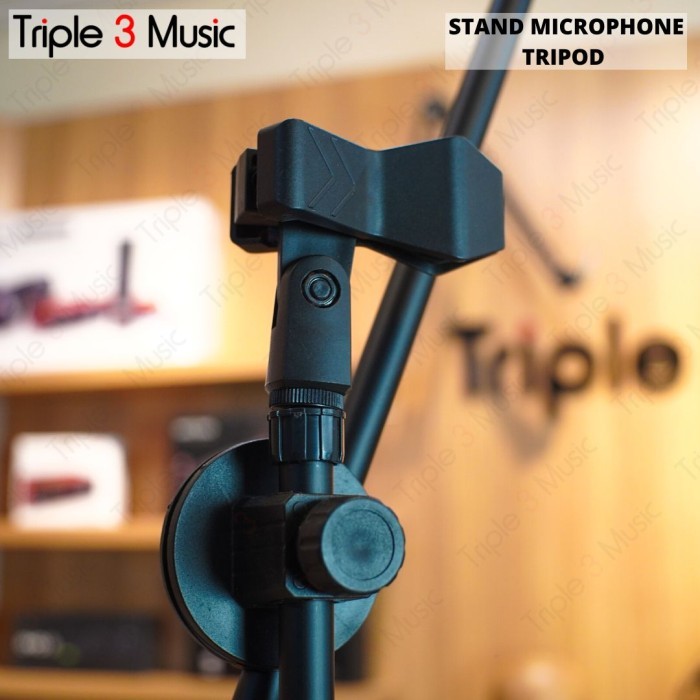 Pro Stand Mic Berdiri Tripod Mic Stand Mikrofon