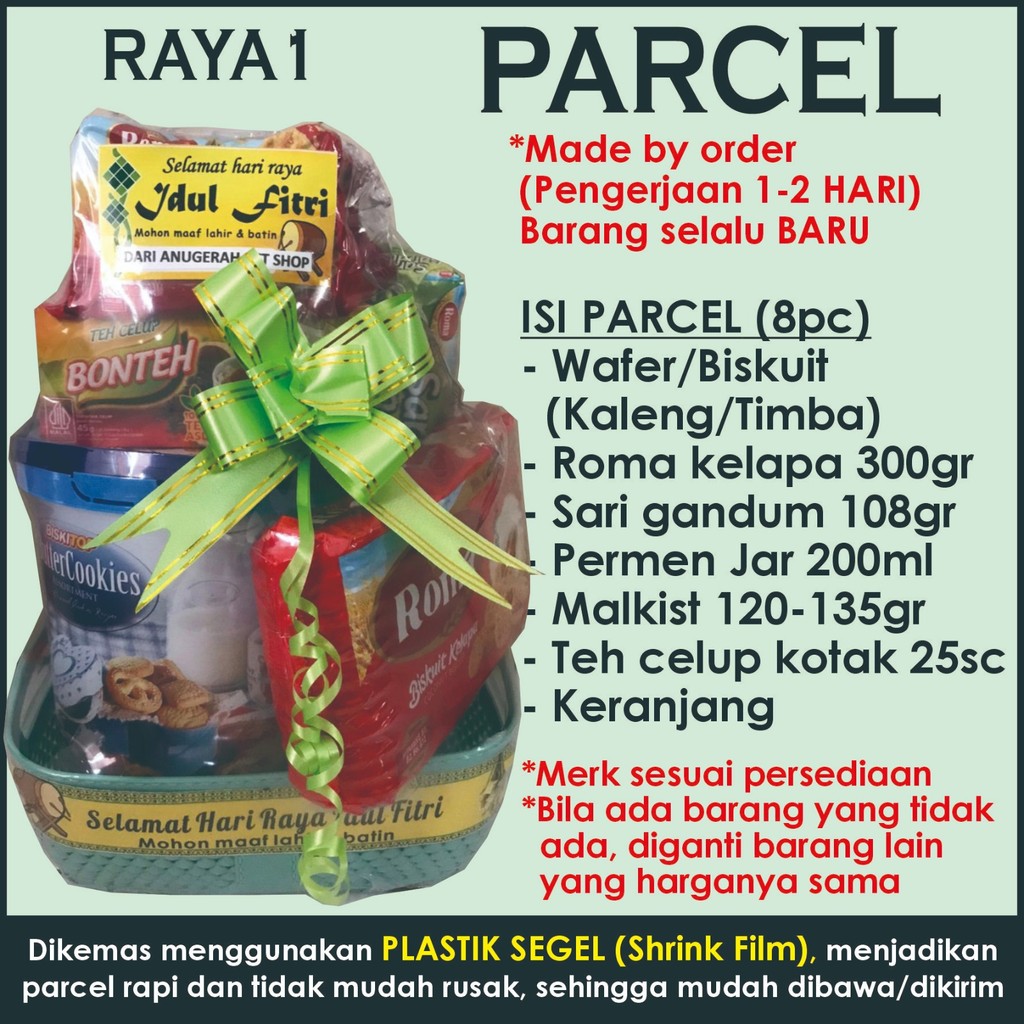 

PARCEL LEBARAN 100 - 500 RB | BINGKISAN LEBARAN | HAMPERS LEBARAN | HADIAH LEBARAN | HARI RAYA | SOUVENIR LEBARAN | GIFT LEBARAN