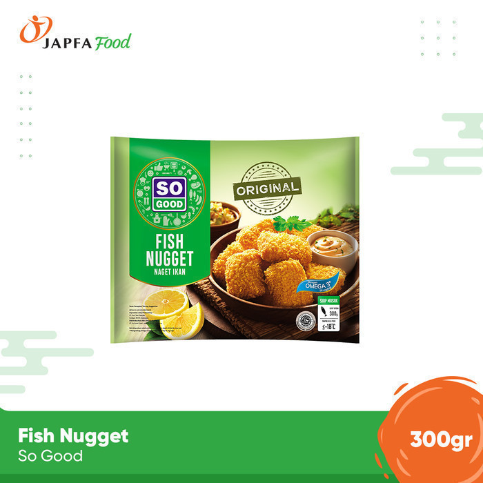 

So Good Fish Nugget / Naget Ikan 300gr