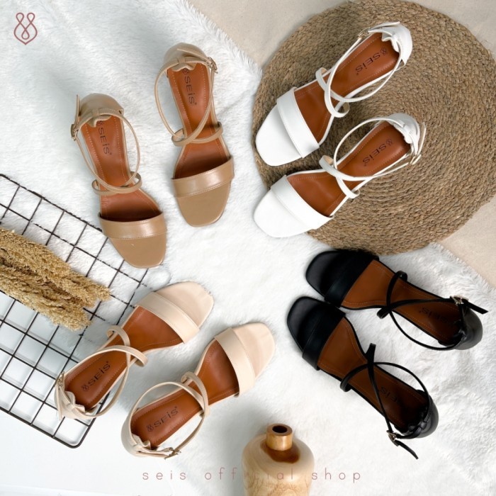 Seis Valerie Sepatu High Heels Straps Wanita