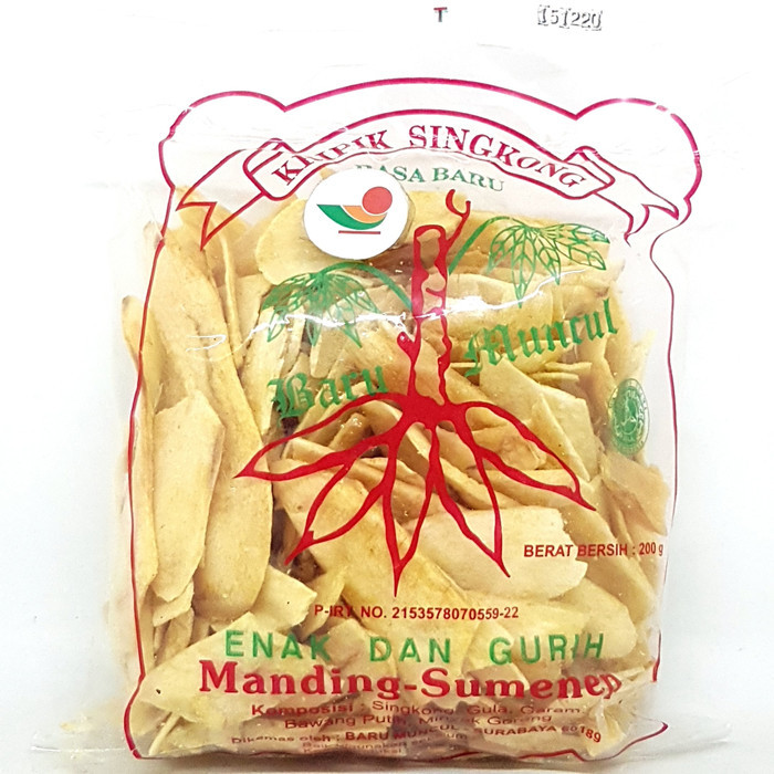 

CUCI GUDANG BARU MUNCUL KRIPIK SINGKONG MADURA 200gr SUMENEP KERIPIK HALAL MUI