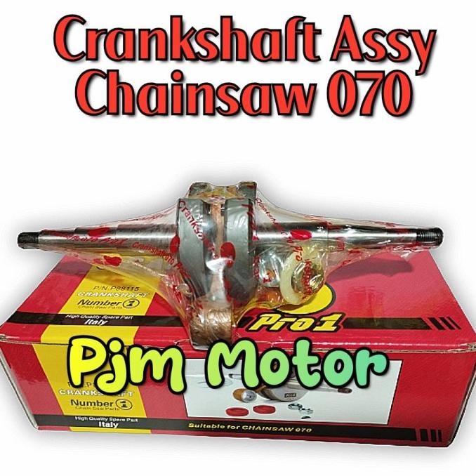 ] 070 Crankshaft Assy Kruk as kro as mesin chainsaw sinso senso besar