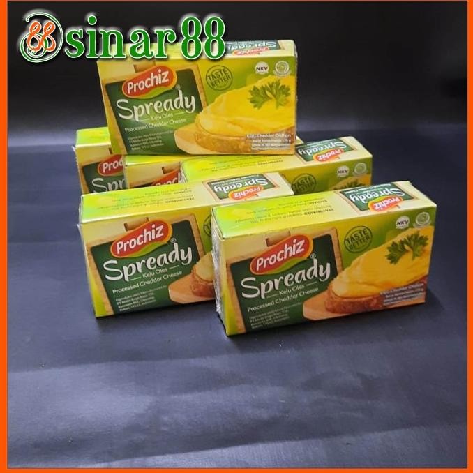 

}}}}}}] Keju Prochiz Spready 170gr (keju olesan)