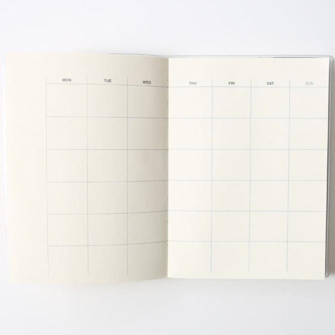

MUJI Free Schedule Note / planner notebook / note book / agenda /diary