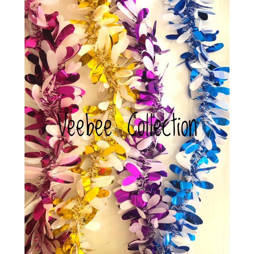 hanya disini] Tali Hias lonjong/ slenger hias pohon natal/ hiasan tali pohon natal