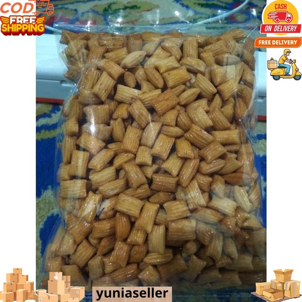 

Cemilan Pang Pang / Kue Bantal Manis Gurih Kemasan 500Gr D Cod