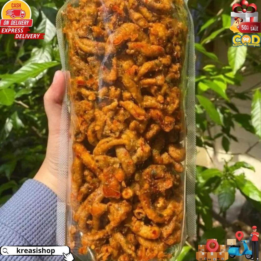 

Kripik Usus Pedas Cikruh Daun Jeruk D Termurah