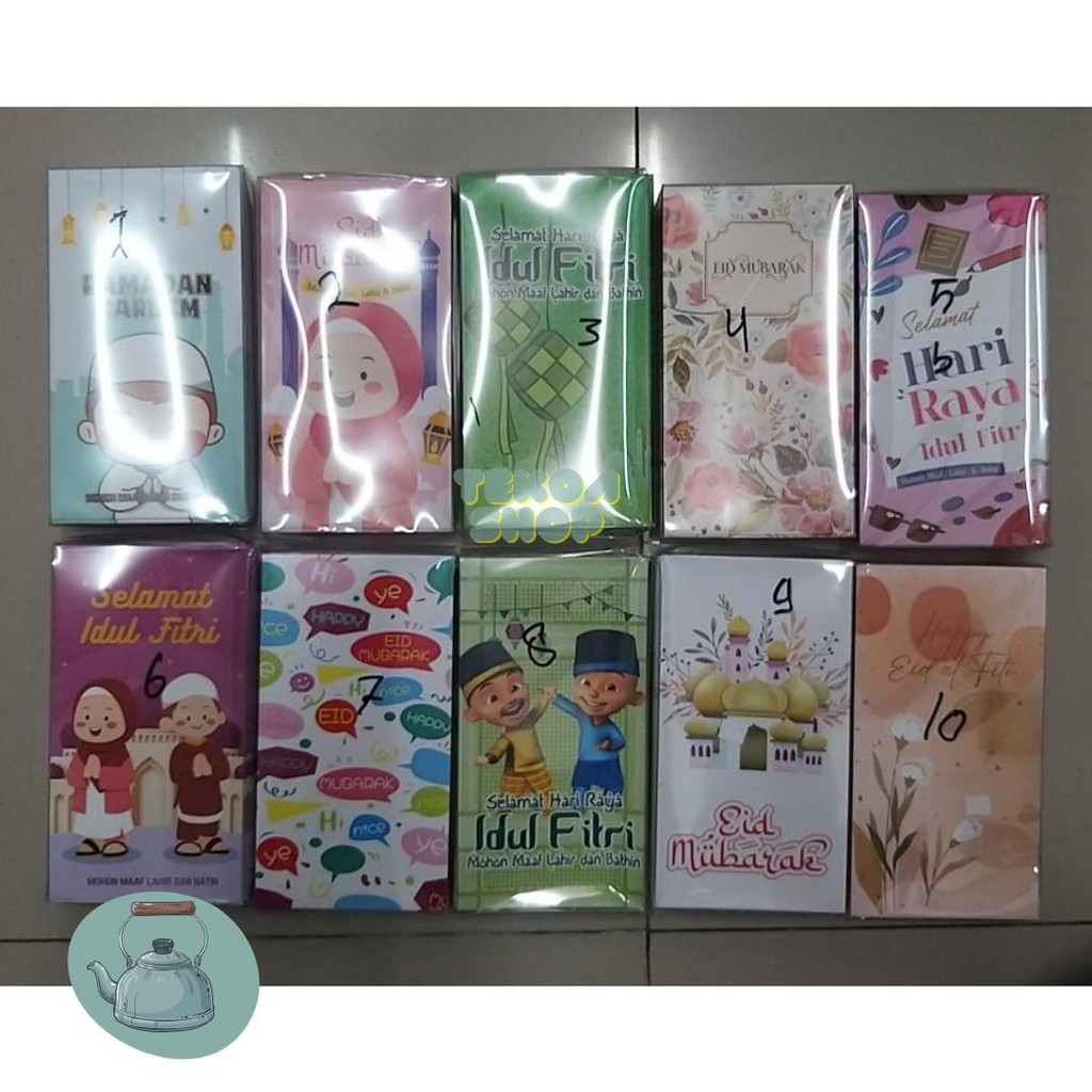 

Amplop Lebaran Idul Fitri Besar Premium Box Isi 50Pcs Angpao Motif 2025 Uang Tanpa Dilipat Sale