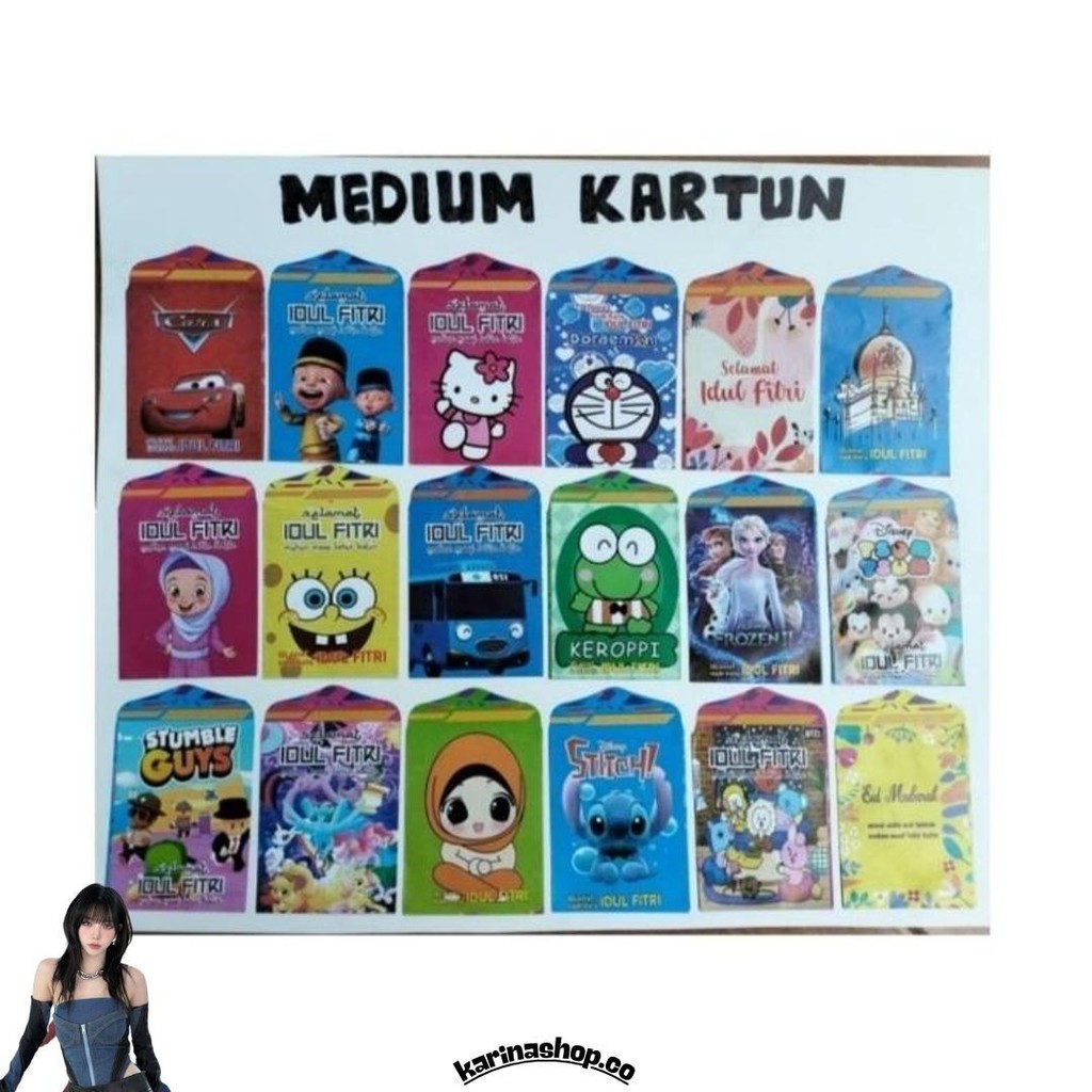 

Amplop Lebaran ( Isi 50Pcs ) Amplop Angpau Lebaran Murah Motif Lucu Murah Bahan Berkualitas Diskon
